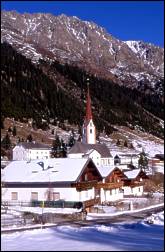 Tyrol : Village de St Sigmund sur les hauteurs d'Innsbruck